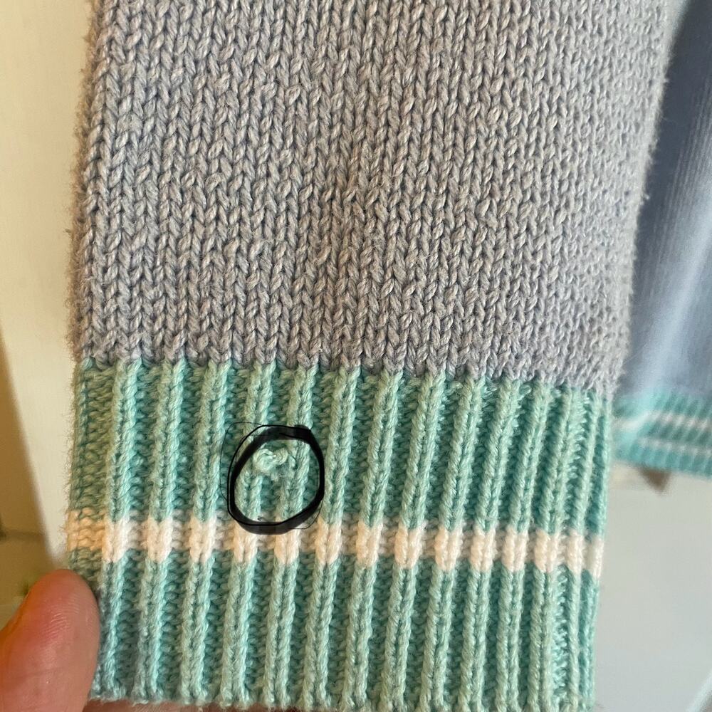 Sail To Sable Sts Size Medium Color Block Crewnec… - image 5